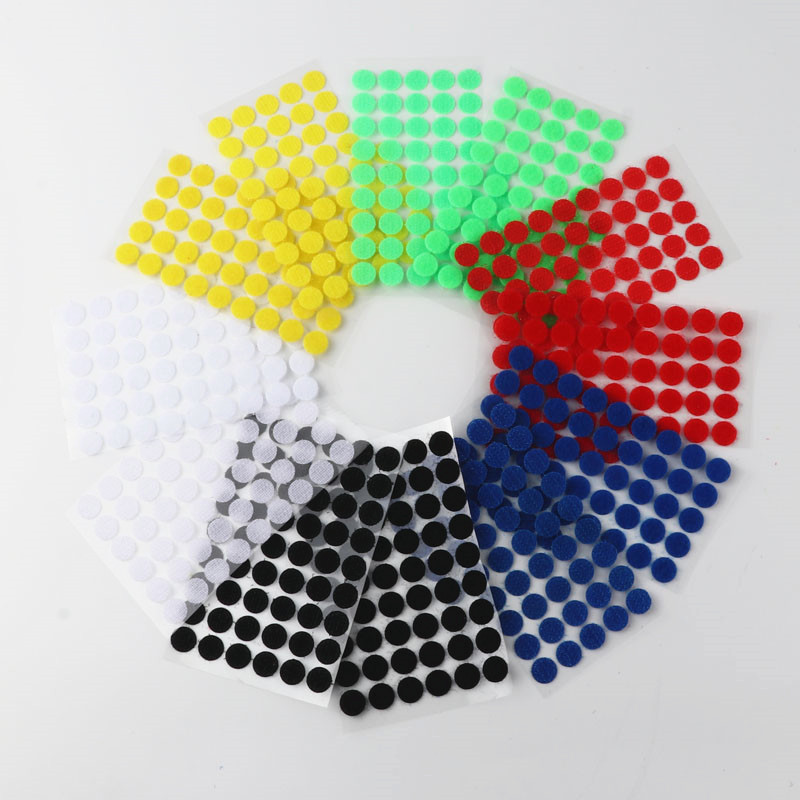 Velcro Sew On - 102 Pairs Colorful Self Adhesive Fastener
