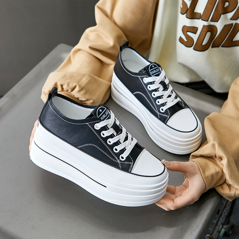 New 8cm Sneakers with Platform - Sewing New ulasan dan harga