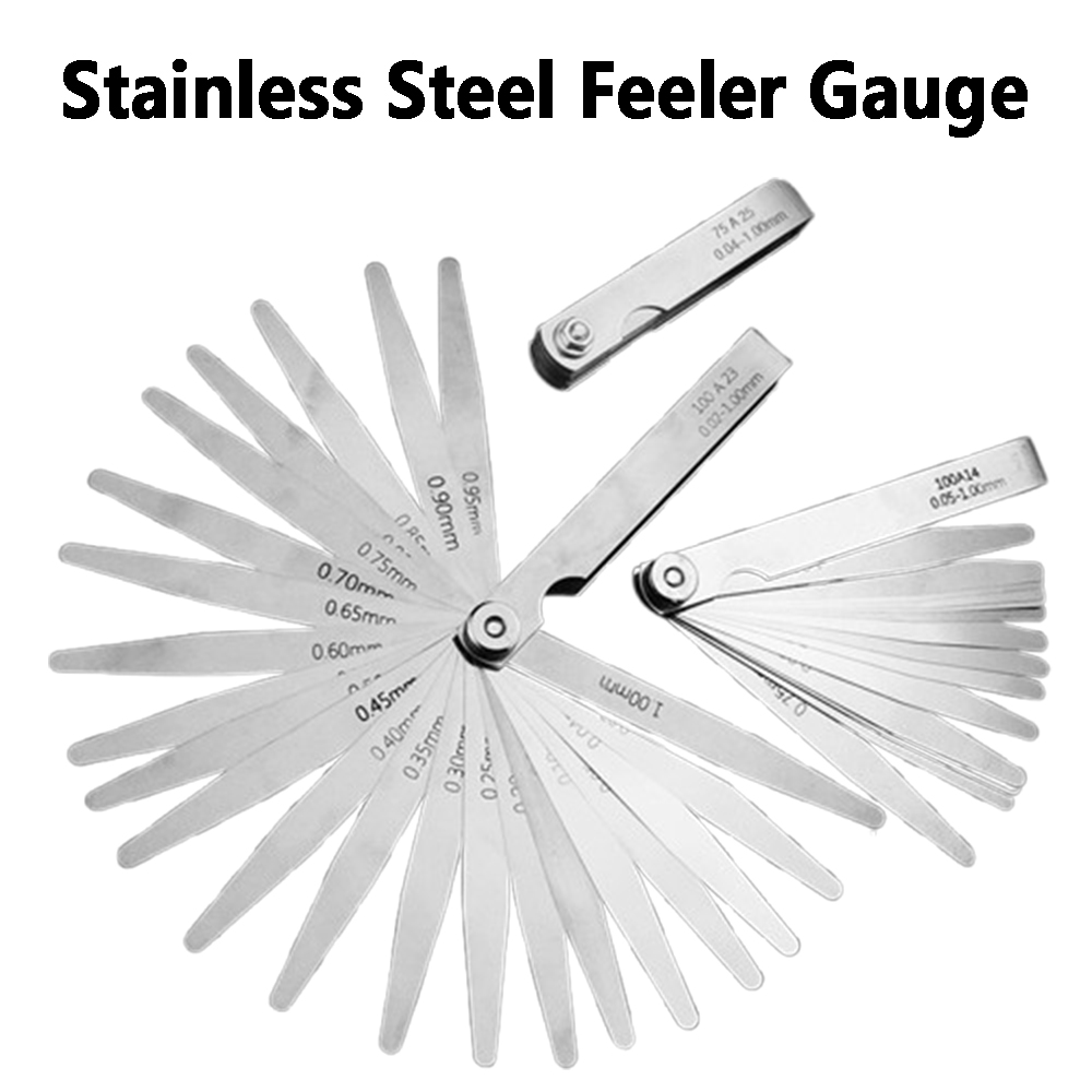 1Pcs10-32 Blades Feeler Gauge  - Seam Gauge Metal ulasan dan harga