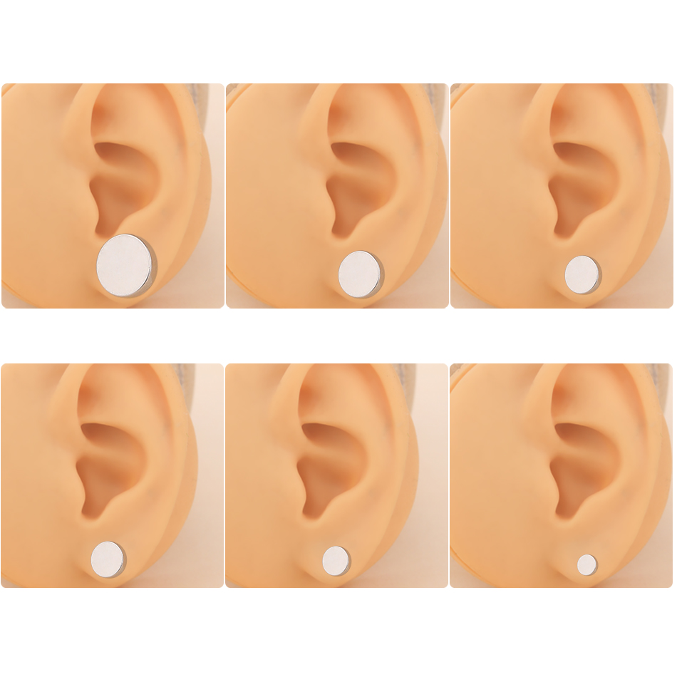 1Pair Stainless Steel Ear Tunn - Seam Gauge Metal ulasan dan harga