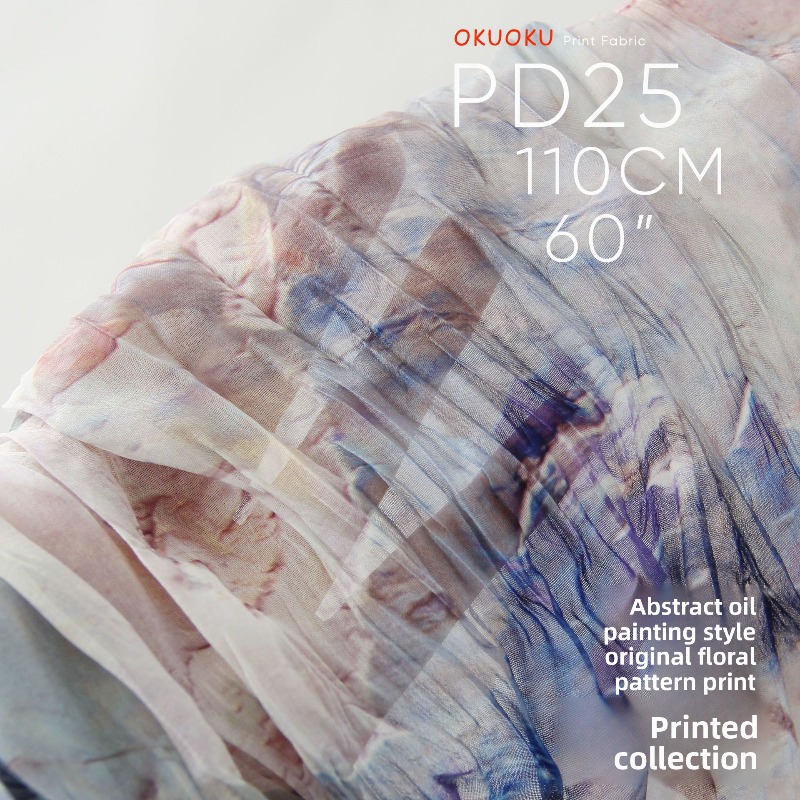 Soft Thin Crushed Tie Dye Prin - Sewing Tie Dye ulasan dan harga