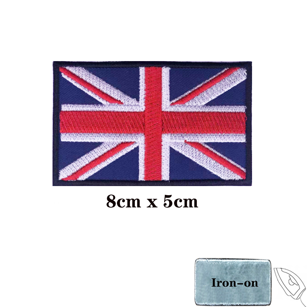 British flag U.K Patches Engla - Velcro Sew On ulasan dan harga