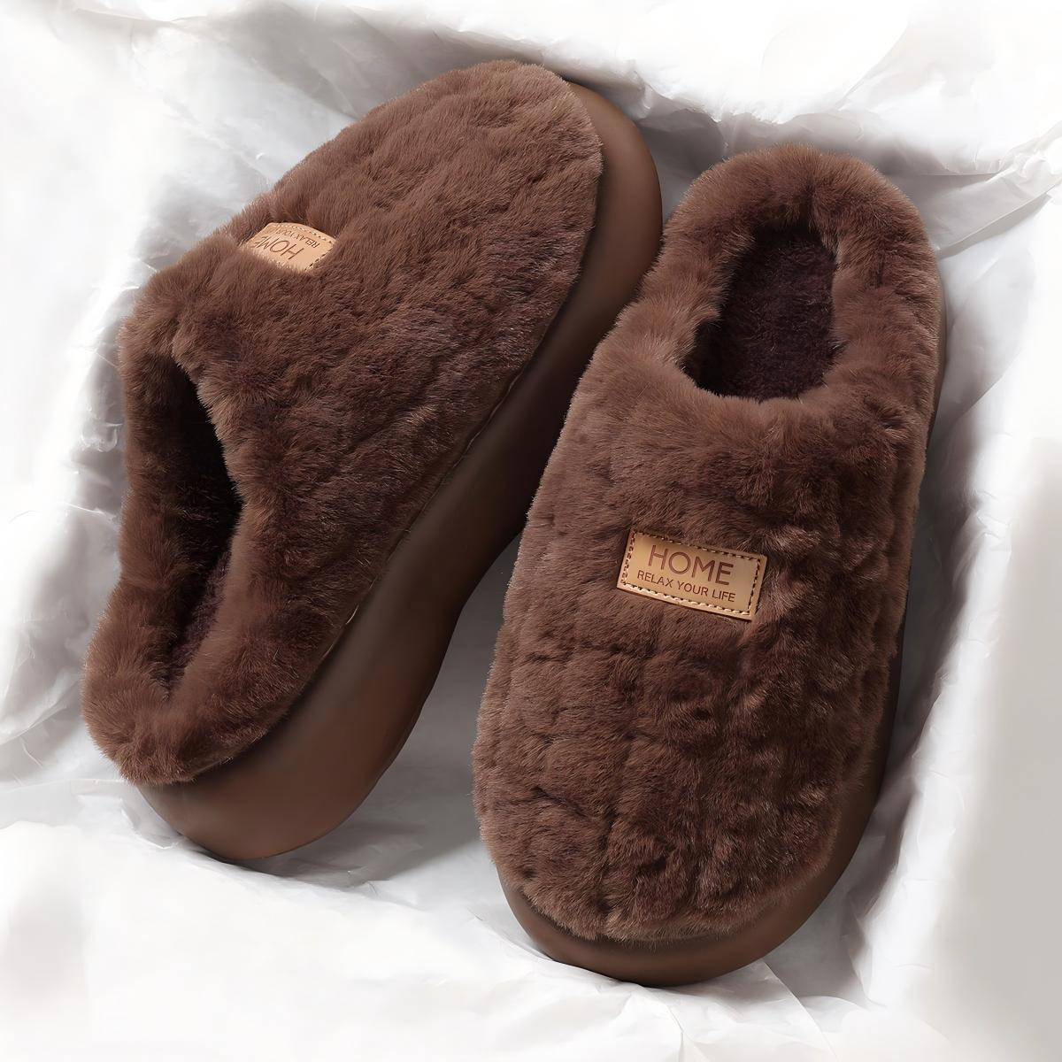 Women's High-End Couple's Furr - Sewing New ulasan dan harga