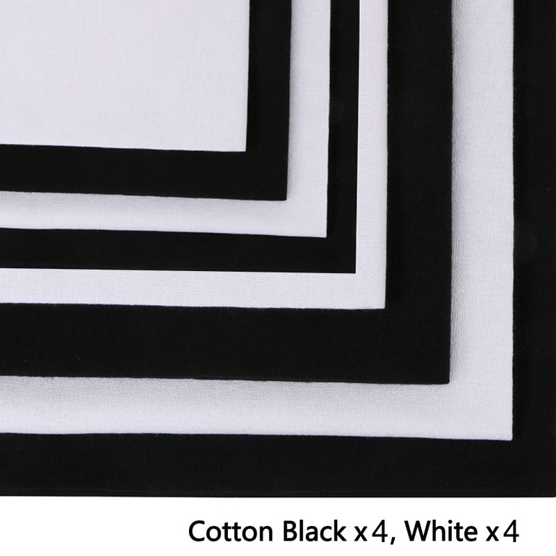 8 Pieces of 30X 30cm Linen Fab - Sewing Tie Dye ulasan dan harga