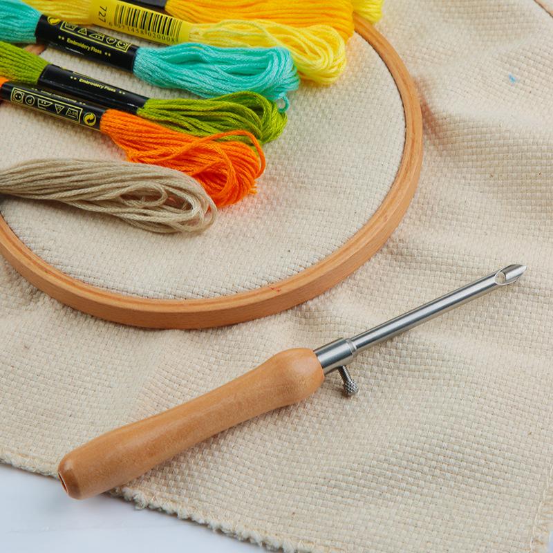 Simple Embroidery DIY Adjustab - Is Sewing Textile Art ulasan dan harga