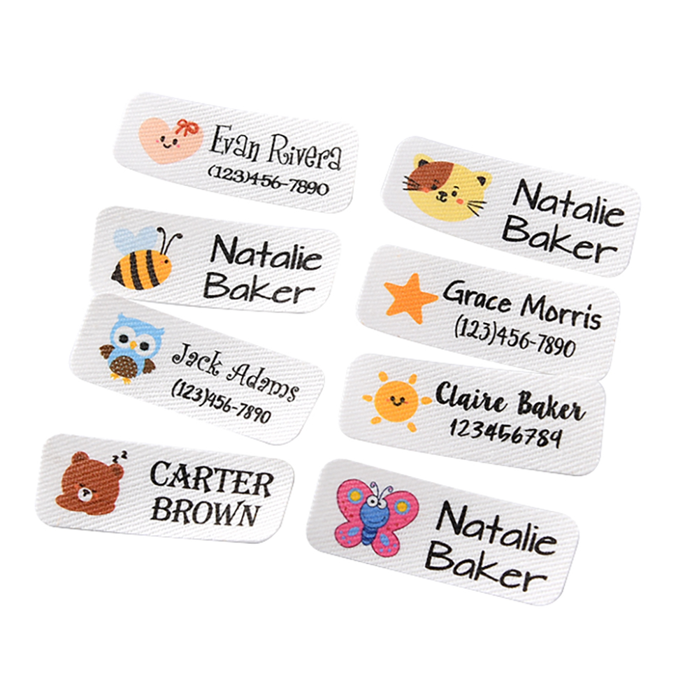 84PCS Custom Iron on Cotton La - Sewing Labels ulasan dan harga