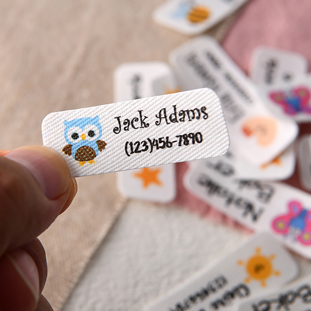 84PCS Custom Iron on Cotton La - Sewing Labels ulasan dan harga