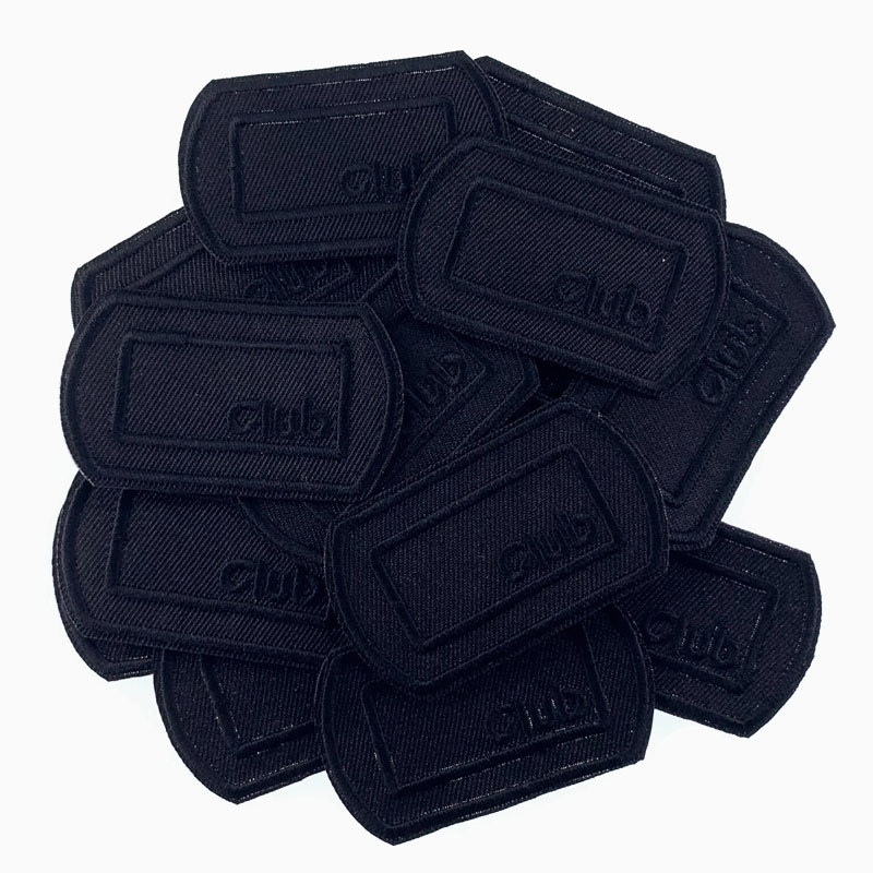 5Pcs Black Patches for Clothes - Velcro Sew On ulasan dan harga