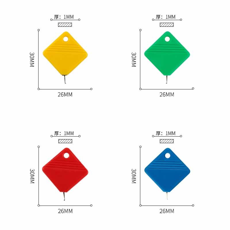 10pcs/Set Elderly Guide Needle - Seam Gauge Metal ulasan dan harga