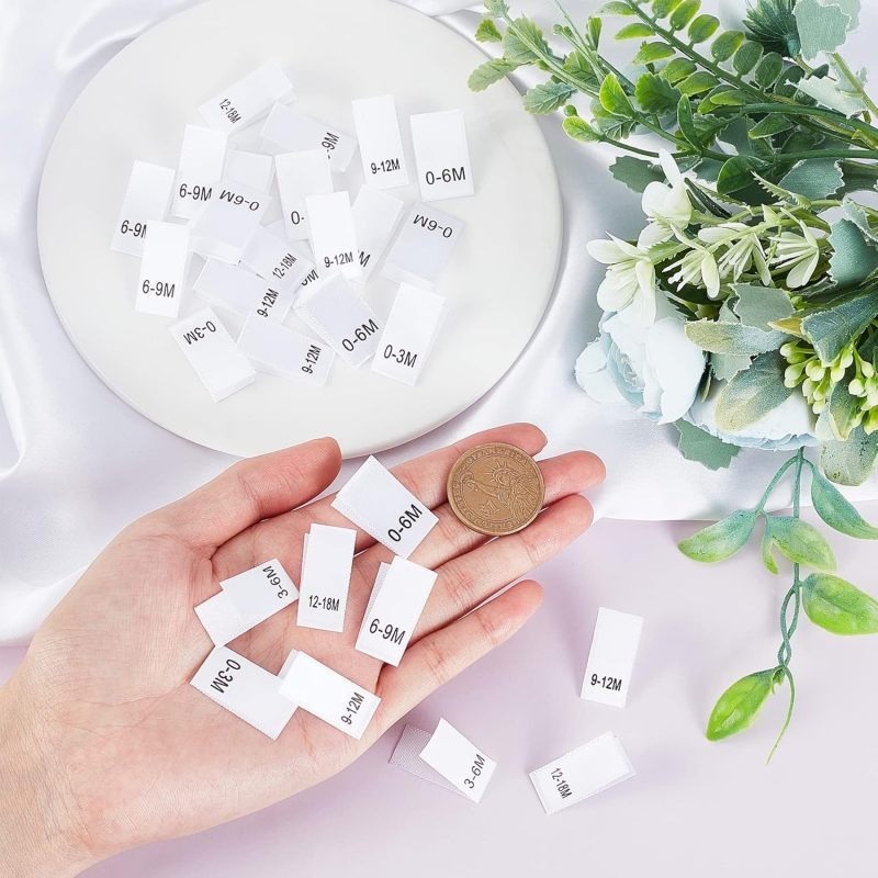 600 Pcs Clothing Month Labels  - Sewing Labels ulasan dan harga