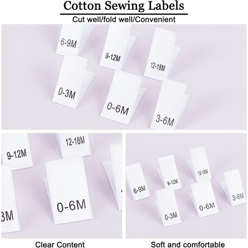 600 Pcs Clothing Month Labels  - Sewing Labels ulasan dan harga