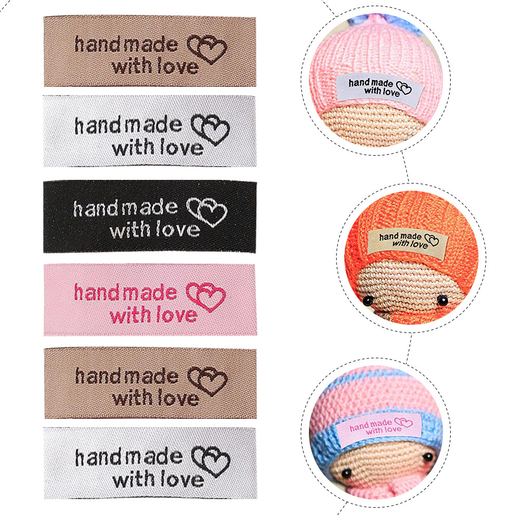 80Pcs Clothing Collar Labels S - Sewing Labels ulasan dan harga