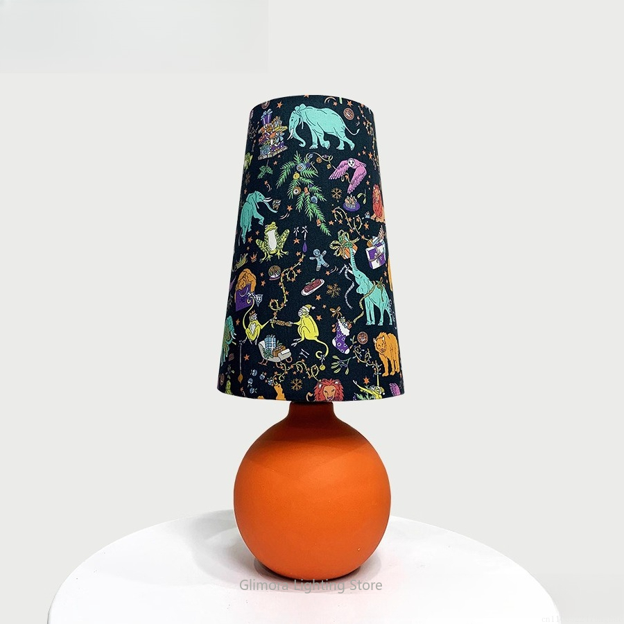 Orange Sphere Table Lamp: UK L - Century Textile & Sewing Supply Online Shopping ulasan dan harga