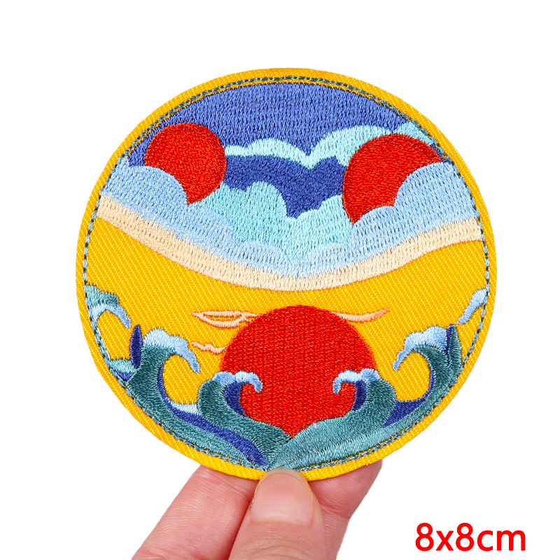 Outdoor Nature Camping Travele - Velcro Sew On ulasan dan harga