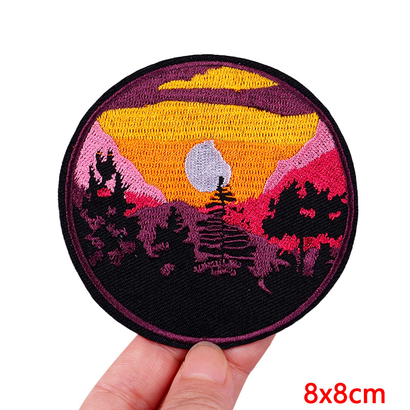 Outdoor Nature Camping Travele - Velcro Sew On ulasan dan harga