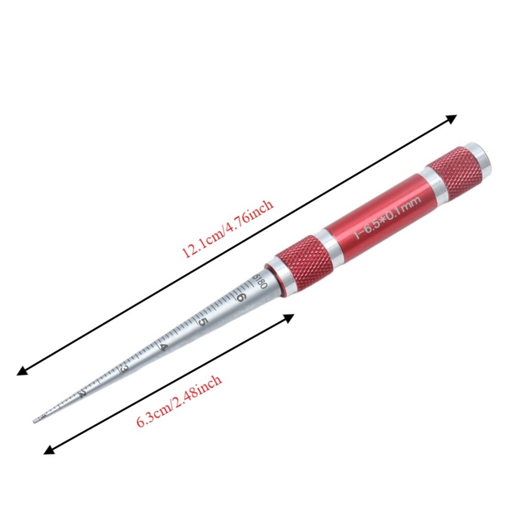 1‑6.5mm Aperture Gauge Conical - Seam Gauge Metal ulasan dan harga