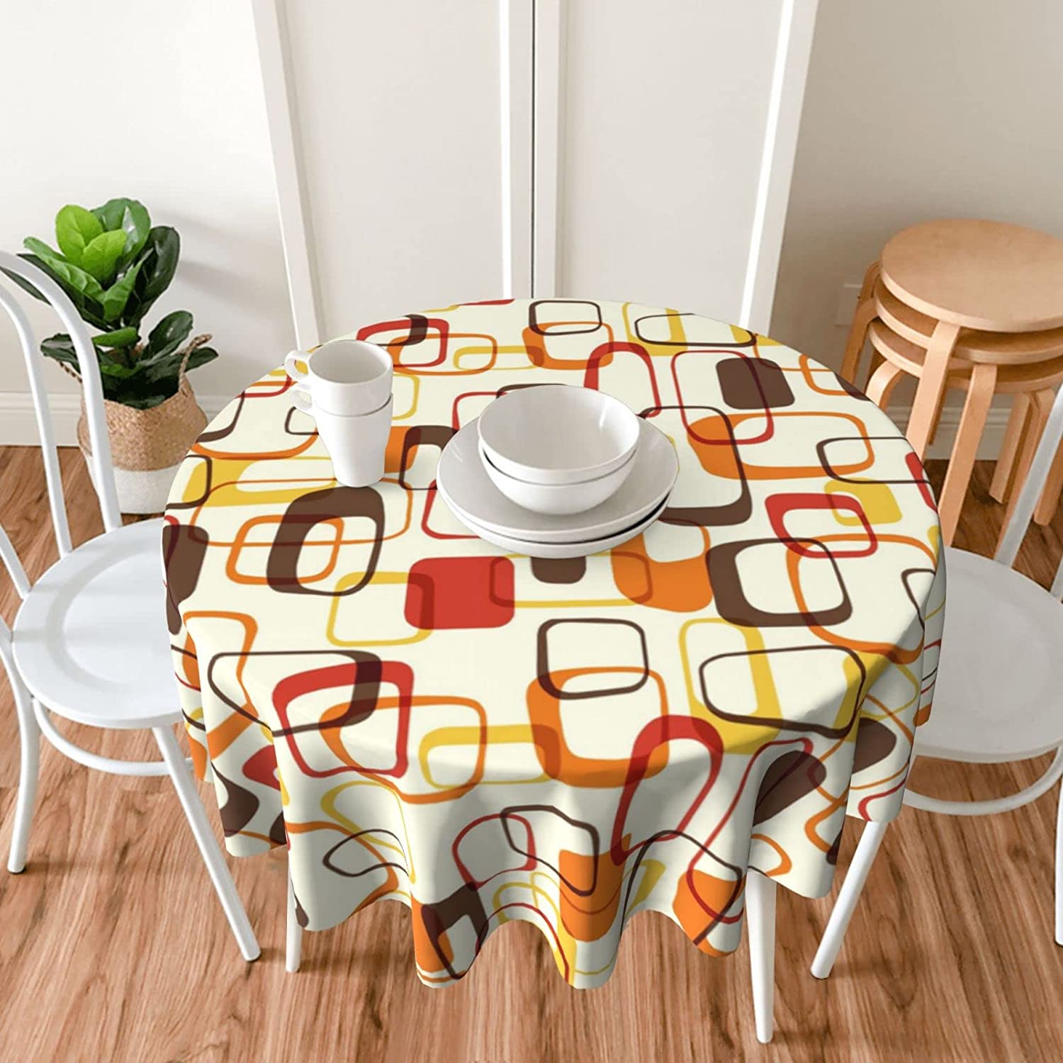 Retro Mid Century Geometric Ro - Century Textile & Sewing Supply Online Shopping ulasan dan harga