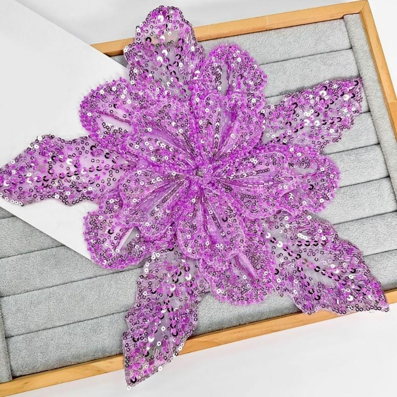 39BD Flower Patches Garment Ap - Sewing Garments ulasan dan harga
