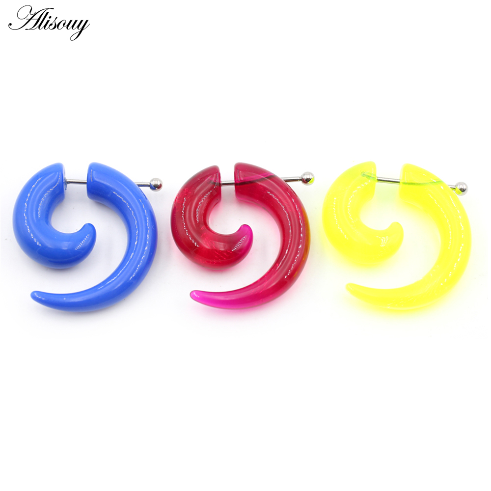 2pcs Hot Acrylic Cheater Fake  - Seam Gauge Metal ulasan dan harga