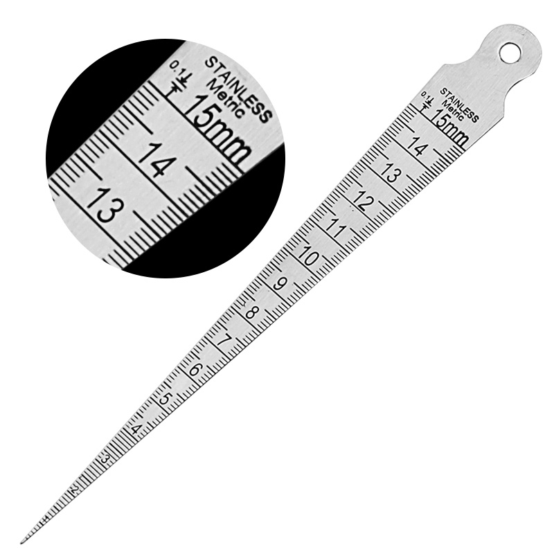 Toolstar Wedge Taper Ruler Sta - Seam Gauge Metal ulasan dan harga