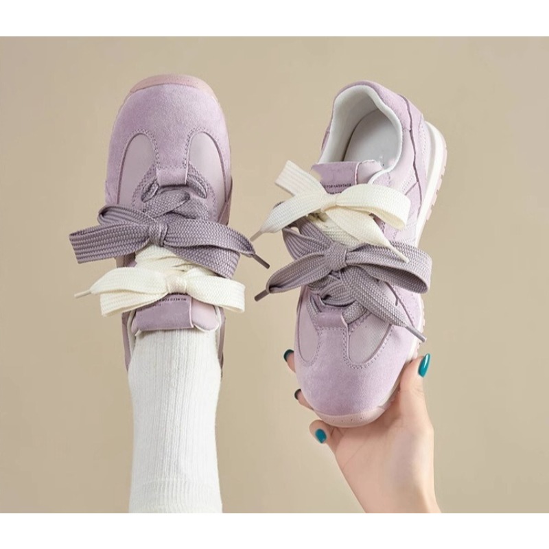 Purple Genuine Leather Casual  - Sewing New ulasan dan harga