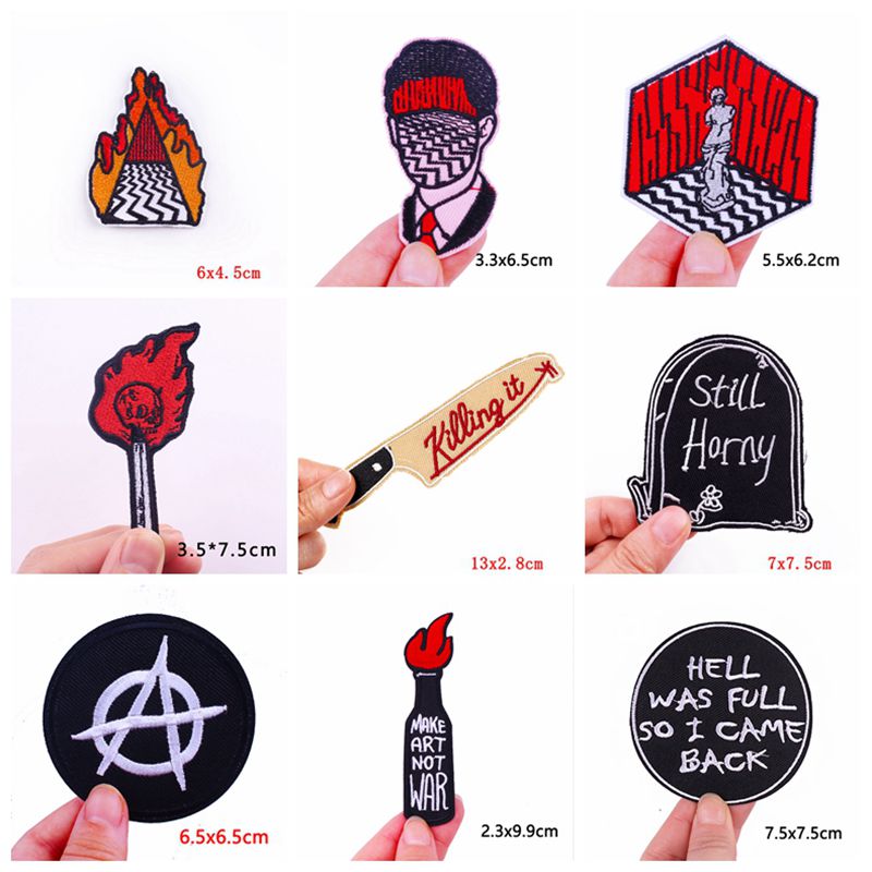 10PCS/Lot Fake Friends Embroid - Velcro Sew On ulasan dan harga