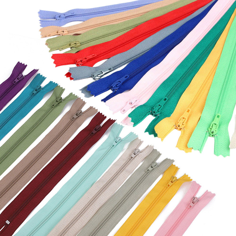 10Pcs Nylon Coil Zipper 20cm C - Sewing Garments ulasan dan harga