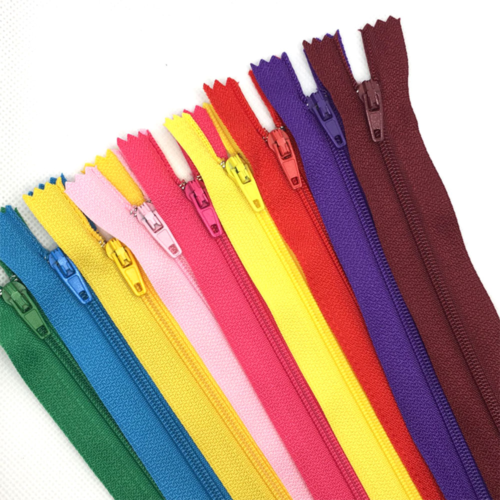 10Pcs Nylon Coil Zipper 20cm C - Sewing Garments ulasan dan harga