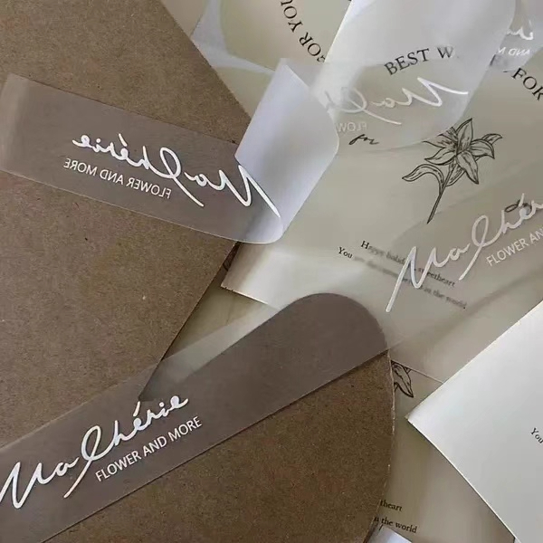 Matte Semi-Transparent Frosted - Sewing Labels ulasan dan harga
