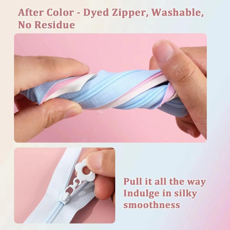 2.0 Meters Zipper + 5 Zipper H - Sewing Garments ulasan dan harga