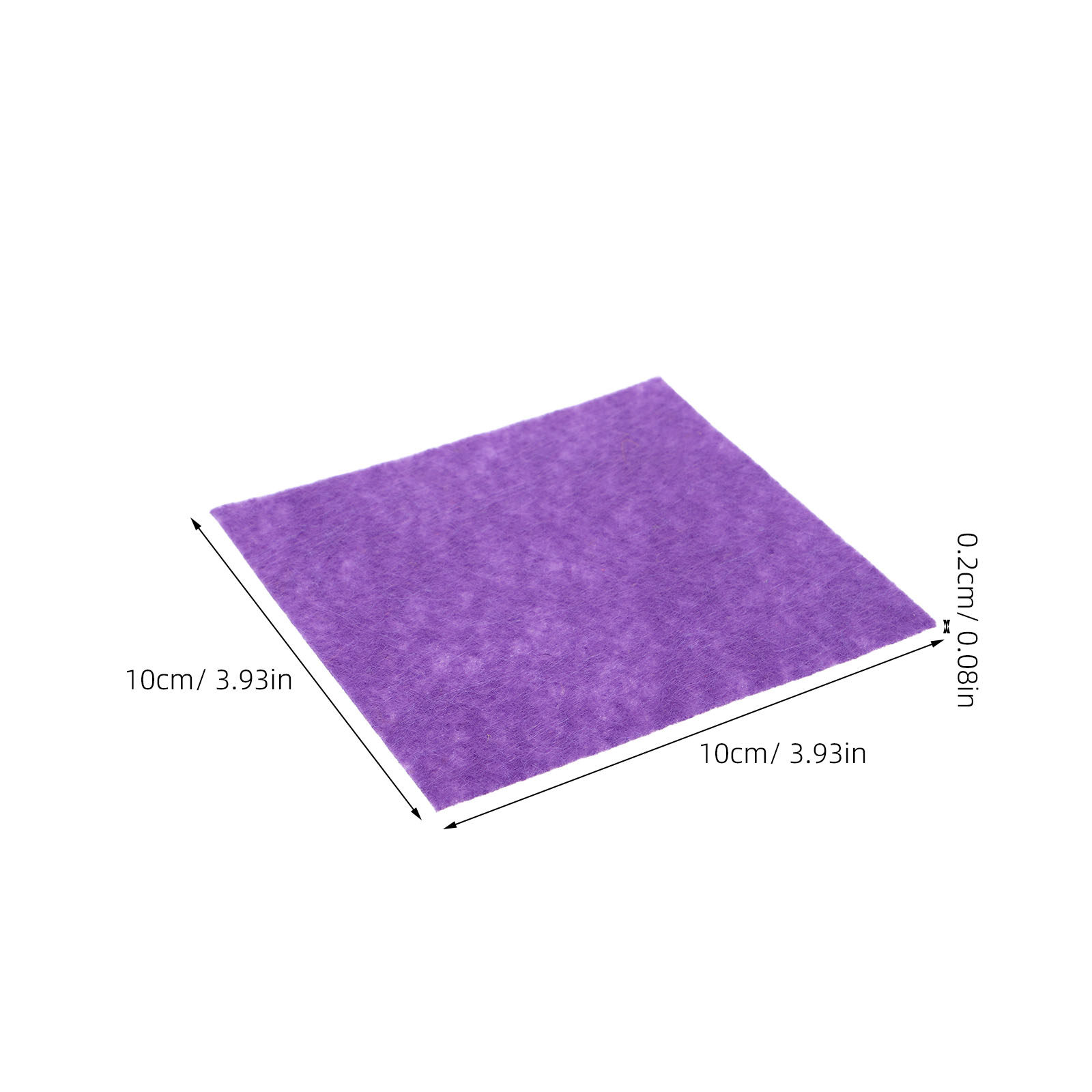 120Pcs Craft Felt Squares 10x1 - Is Sewing Textile Art ulasan dan harga