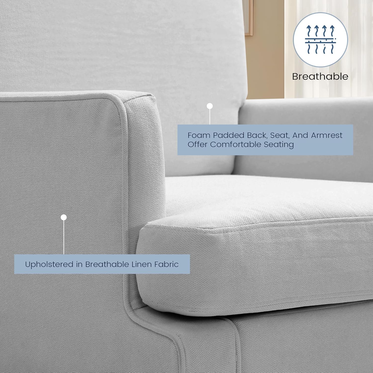 #Accent Chair Set Of  Mid-Cent - Century Textile & Sewing Supply Online Shopping ulasan dan harga