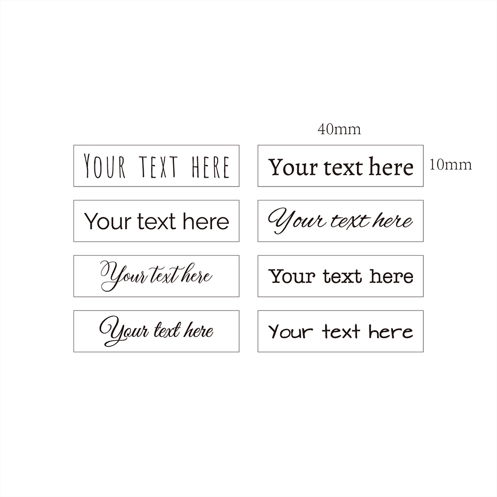 Custom Personalized Cotton Lab - Sewing Labels ulasan dan harga
