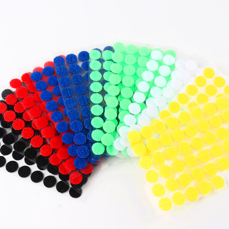 102 Pairs Colorful Self Adhesi - Velcro Sew On ulasan dan harga