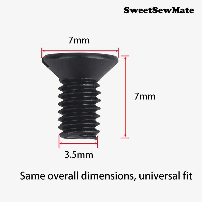 1PCS lotted Flat Head Screw Al - Textile Sewing Machines ulasan dan harga