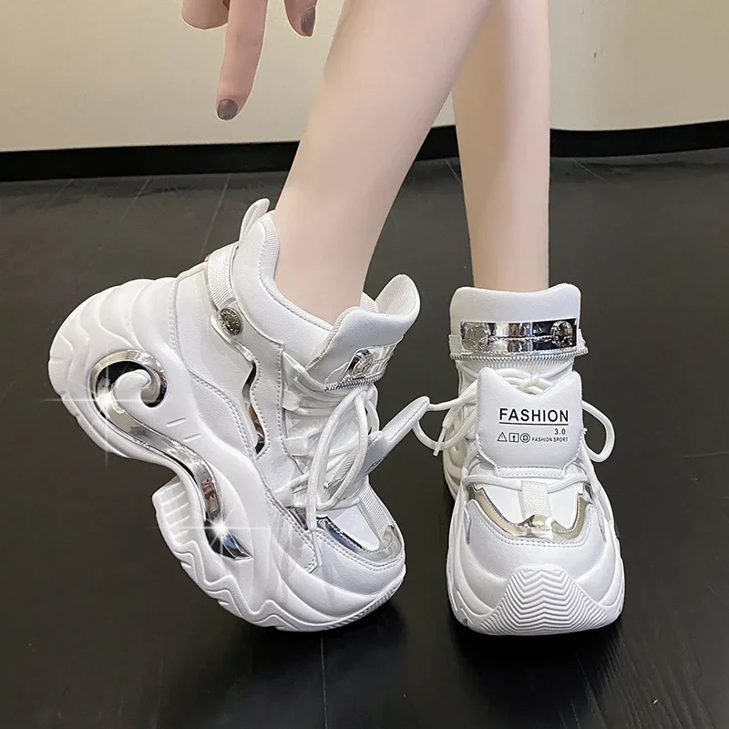 Bling Women High Platform Casu - Sewing Latex ulasan dan harga