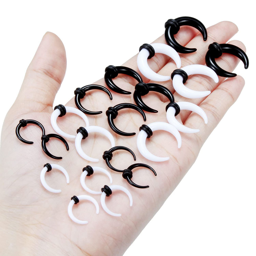Large Septum Rings 14G 12G 8G  - Seam Gauge Metal ulasan dan harga